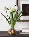 Lacey Daffodil - Accent Arrangement - White