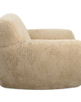 Abide - Sheepskin Accent Chair - Beige