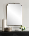 Cassidy - Brass Arch Mirror