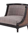 Patterson - Club Chair - Black / Gray