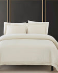 Lyocell - Queen Eucalyptus Duvet Cover Set Set of 3 - Ivory
