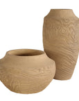 Sandstone Flow - Terracotta Vase
