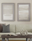 Zole II Framed Canvas - Gray
