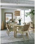 Surfrider - Rectangle Dining Table With 1-18" Leaf - Light Brown