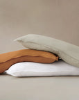 100% French Flax Linen - Long Lumbar Pillow - Natural