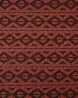 Broken Arrow - Twin Reversible Quilt Set Set of 2 - Red / Tan / Brown