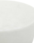 Stevie - Indoor-Outdoor Accent Table - White