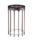 Hartley - Accent Table - Nickel