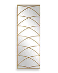 Crossed Up - Full Length Mirror - Gold