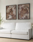 Rush & Dash - Framed Prints (Set of 2)