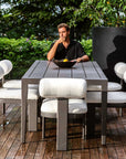 Bolster Back - Outdoor Dining Chair
