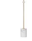Fairfield - Table Lamp - White / Brass