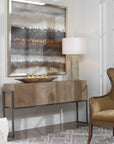 Nevis - Contemporary Console Table - Light Brown