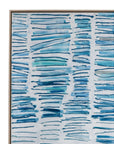 Blue Gail Canvas Art - Light Blue