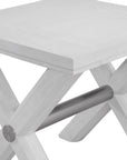 Nadine - End Table - White