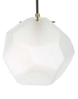 Geodesic - 1 Light Mini Pendant - White