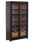 Merlot - Cabinet - Light Brown / Black