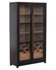 Merlot - Cabinet - Light Brown / Black