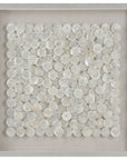 Roxas - Capiz Shell Shadow Box - Silver