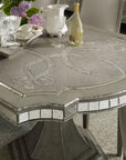 Sanctuary - Rectangle Dining Table With 2-20" Leaves - Pearl Silver