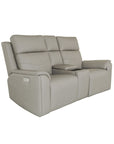 Vernon - Power Reclining Loveseat With Console, Power Headrests, Lumbar, Heat & Massage