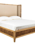Kimberly - King Bed - Light Brown