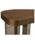 Nova - Console Table - Cerused Charcoal Oak