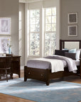 Bonanza - Linen Upholstered Bed With Storage Footboard