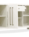 Melange - Bar None Credenza - White
