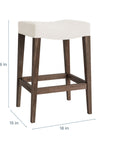 Vail Saddle Counter Stool