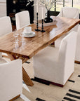 Crossbuck Rectangle Dining Table