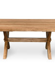 Crossbuck Rectangle Dining Table
