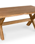 Crossbuck Rectangle Dining Table