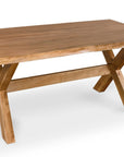 Crossbuck Rectangle Dining Table