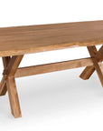 Crossbuck Rectangle Dining Table