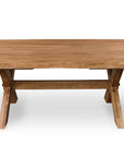 Crossbuck Rectangle Dining Table