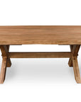 Crossbuck Rectangle Dining Table