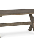 Crossbuck Rectangle Dining Table