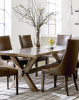 Crossbuck Rectangle Dining Table