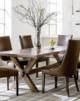 Crossbuck Rectangle Dining Table