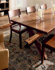 Crossbuck Rectangle Dining Table
