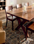 Crossbuck Rectangle Dining Table