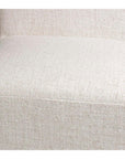 Banks Upholstered Dining Side Chair with Casters