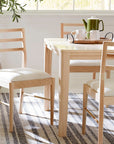 Origins Phelps Dining Chair with Upholstered Seat