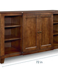HideAway Austin Solid Maple Sideboard