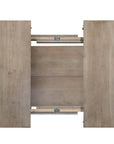 HideAway Solid Maple Rectangle Extendable Dining Table