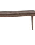 HideAway Solid Maple Boat Shaped Extendable Dining Table