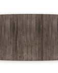 HideAway Solid Maple Boat Shaped Extendable Dining Table
