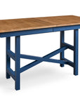 HideAway Solid Maple Trestle Extendable Counter Dining Table
