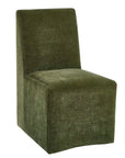 Moro - Armless Dining Chair - Moss